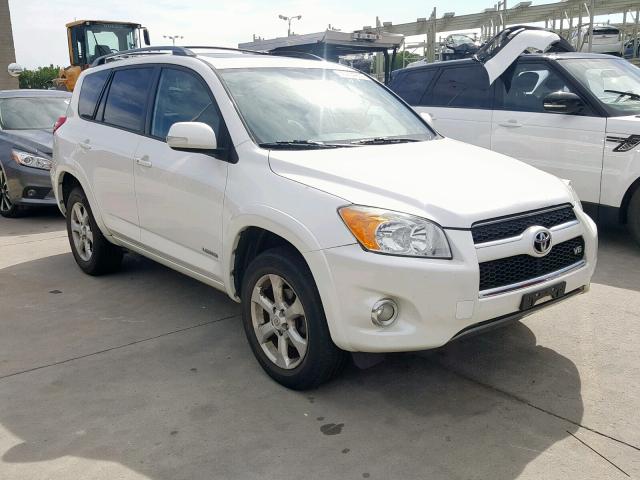 2T3BK31V59W005380 - 2009 TOYOTA RAV4 LIMIT WHITE photo 1