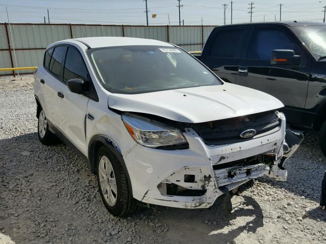 1FMCU0F78FUC65462 - 2015 FORD ESCAPE S WHITE photo 1