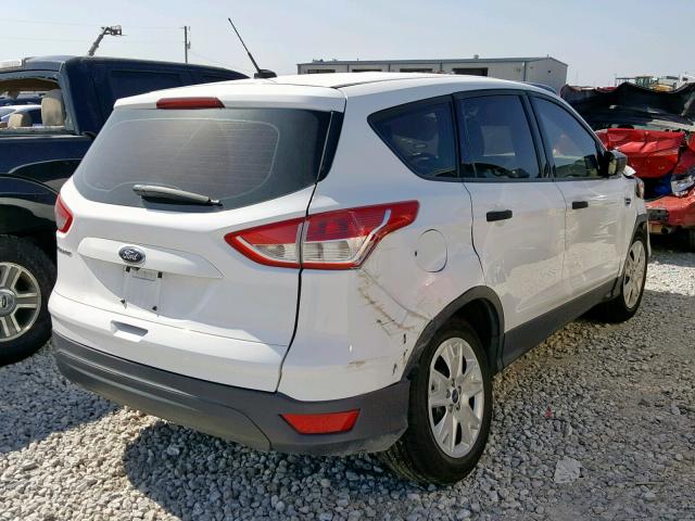 1FMCU0F78FUC65462 - 2015 FORD ESCAPE S WHITE photo 4