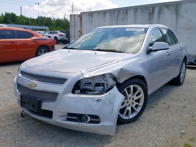 1G1ZG5E71CF367294 - 2012 CHEVROLET MALIBU LTZ 银色 照片 2