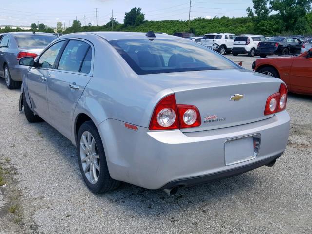 1G1ZG5E71CF367294 - 2012 CHEVROLET MALIBU LTZ 银色 照片 3