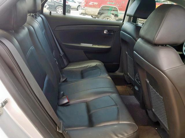 1G1ZG5E71CF367294 - 2012 CHEVROLET MALIBU LTZ 银色 照片 6