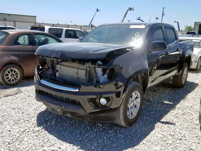 1GCGSCEN7J1187957 - 2018 CHEVROLET COLORADO L BLACK photo 2