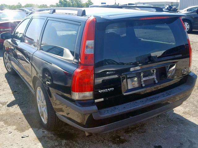 YV1SW53D832325890 - 2003 VOLVO V70 T5 TUR BLACK photo 3