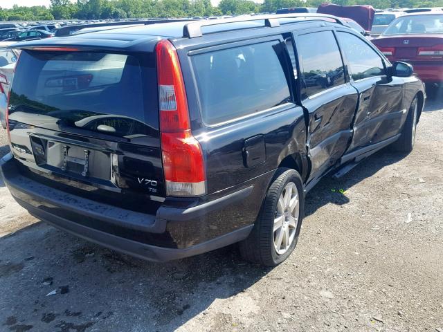 YV1SW53D832325890 - 2003 VOLVO V70 T5 TUR BLACK photo 4