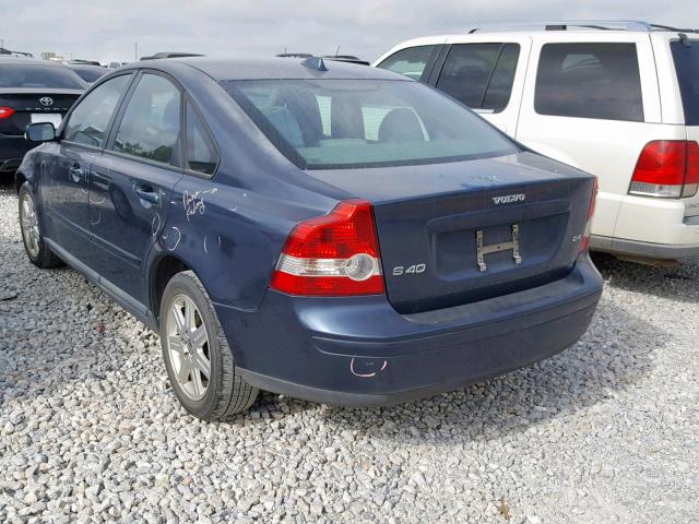 YV1MS382762220746 - 2006 VOLVO S40 2.4I BLUE photo 3