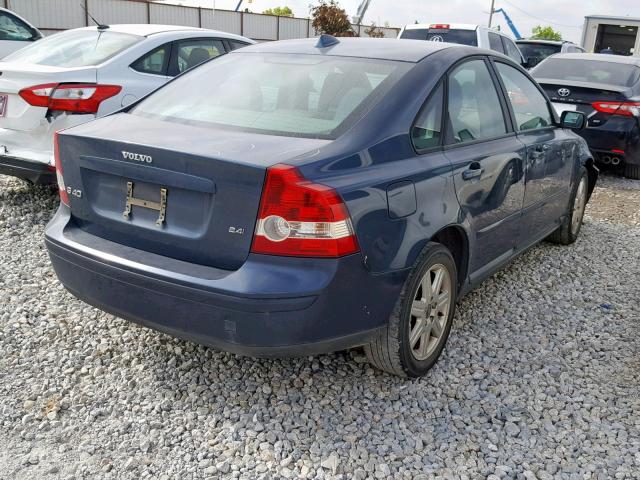 YV1MS382762220746 - 2006 VOLVO S40 2.4I BLUE photo 4