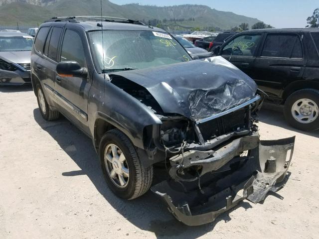 1GKDT13S542362111 - 2004 GMC ENVOY CHARCOAL photo 1