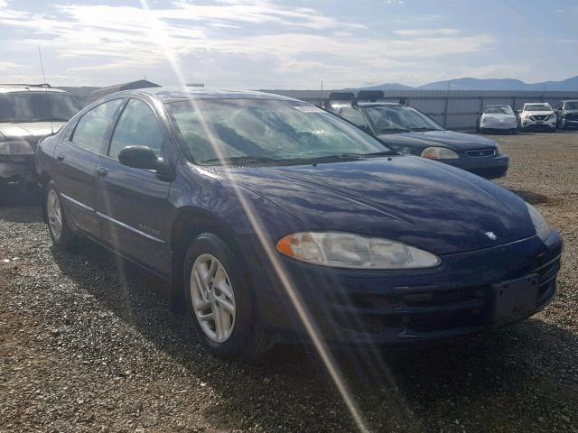 2B3HD46R61H696401 - 2001 DODGE INTREPID S 蓝色 照片 1