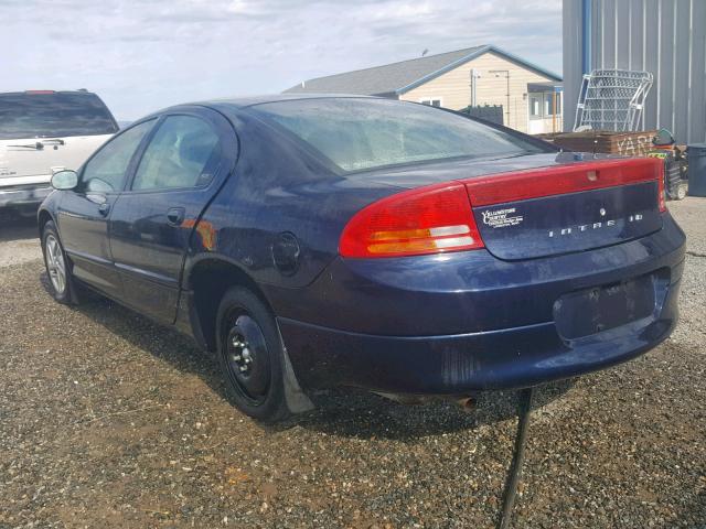 2B3HD46R61H696401 - 2001 DODGE INTREPID S 蓝色 照片 3