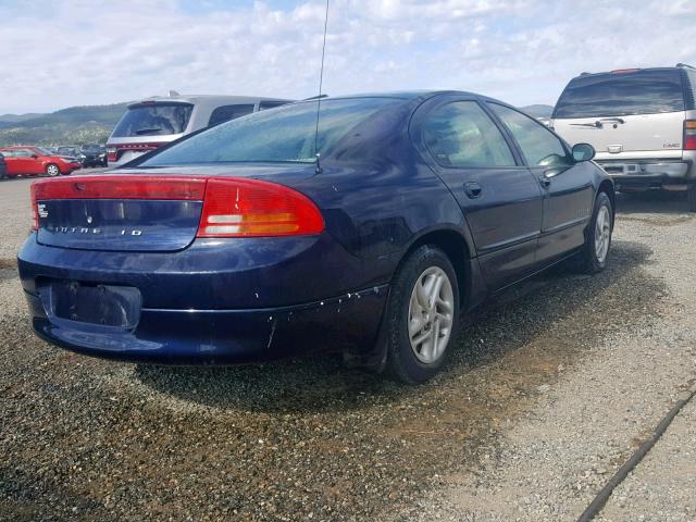 2B3HD46R61H696401 - 2001 DODGE INTREPID S 蓝色 照片 4
