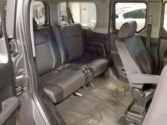 5J6YH28635L018279 - 2005 HONDA ELEMENT EX GRAY photo 6