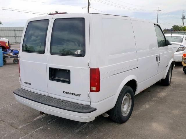 1GCDM19WXWB140511 - 1998 CHEVROLET ASTRO WHITE photo 4