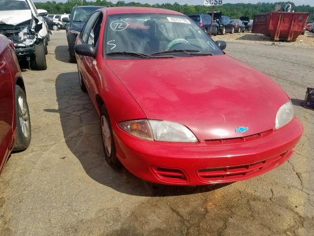 1G1JC524117250857 - 2001 CHEVROLET CAVALIER B RED photo 1