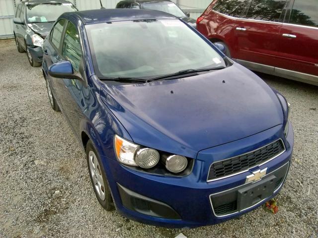1G1JA5SH5E4207803 - 2014 CHEVROLET SONIC LS BLUE photo 1