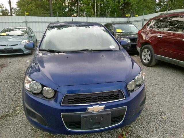 1G1JA5SH5E4207803 - 2014 CHEVROLET SONIC LS BLUE photo 9