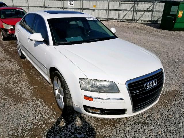 WAUMV94E38N015911 - 2008 AUDI A8 L QUATT WHITE photo 1