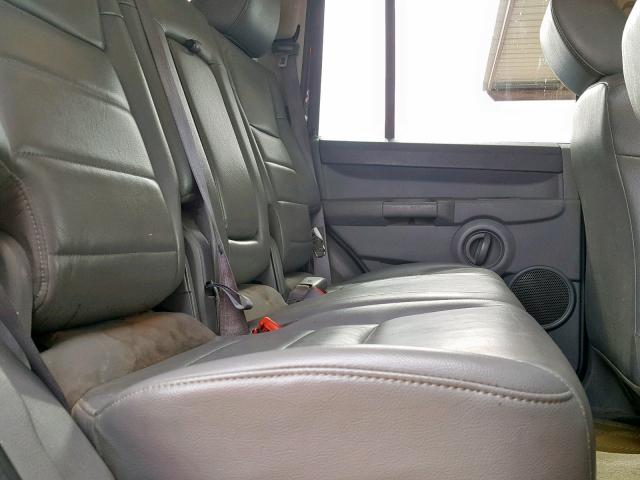 1J8HH48PX7C589399 - 2007 JEEP COMMANDER GREEN photo 6