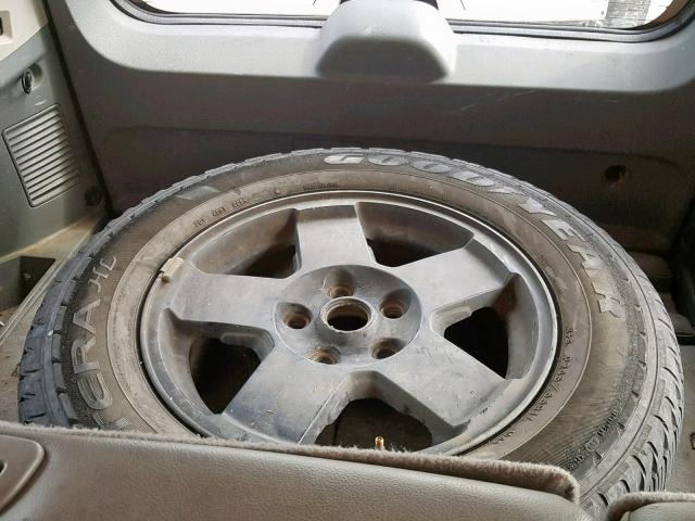 1J8HH48PX7C589399 - 2007 JEEP COMMANDER GREEN photo 9