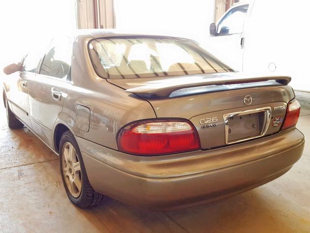 1YVGF22D8Y5123787 - 2000 MAZDA 626 ES BEIGE photo 3