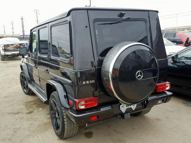 WDCYC3KF9GX251608 - 2016 MERCEDES-BENZ G 550 BLACK photo 3