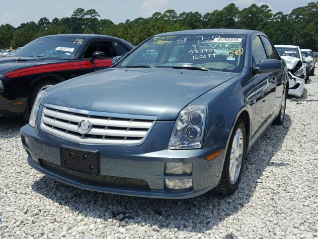 1G6DC67A560160199 - 2006 CADILLAC STS TEAL photo 2