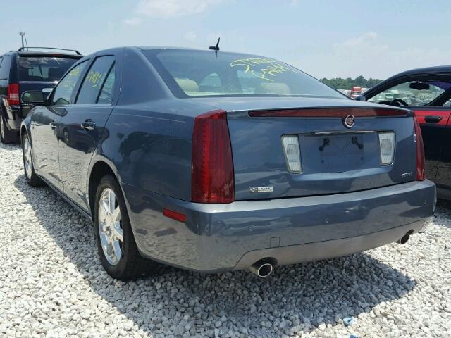 1G6DC67A560160199 - 2006 CADILLAC STS TEAL photo 3