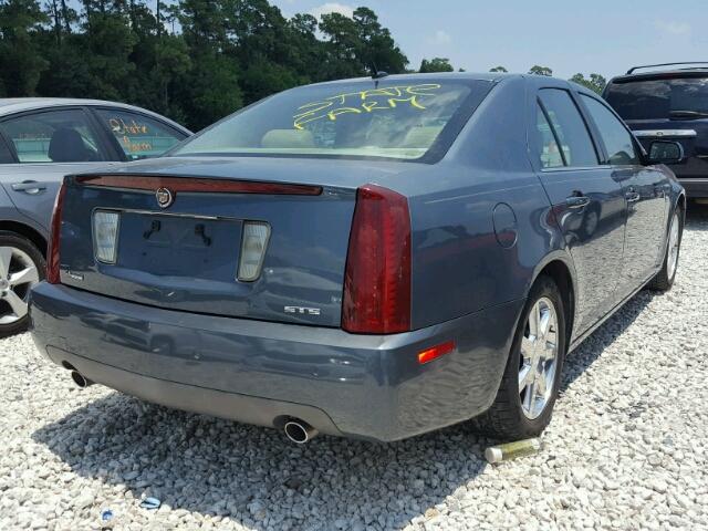 1G6DC67A560160199 - 2006 CADILLAC STS TEAL photo 4