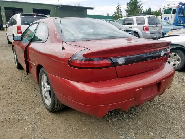 4B3AU52N8WE105685 - 1998 DODGE AVENGER ES RED photo 3