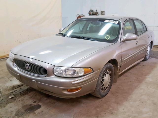 1G4HP52KX44110851 - 2004 BUICK LESABRE CU GRAY photo 2