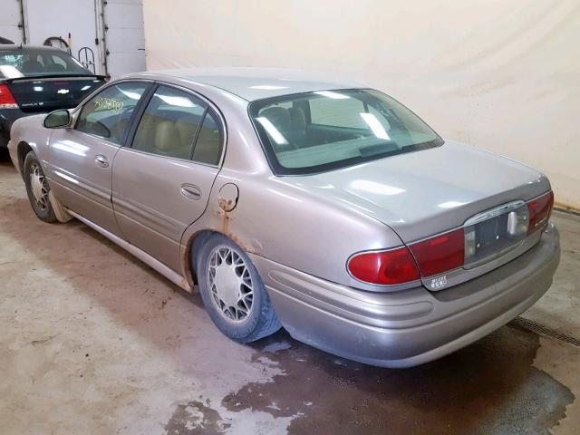 1G4HP52KX44110851 - 2004 BUICK LESABRE CU GRAY photo 3