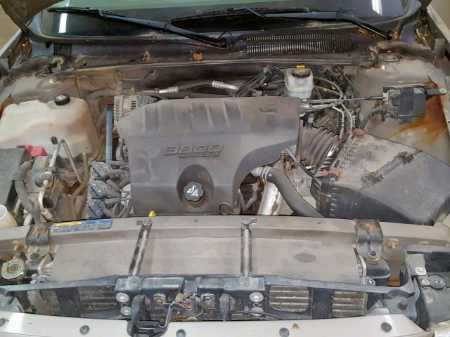 1G4HP52KX44110851 - 2004 BUICK LESABRE CU GRAY photo 7