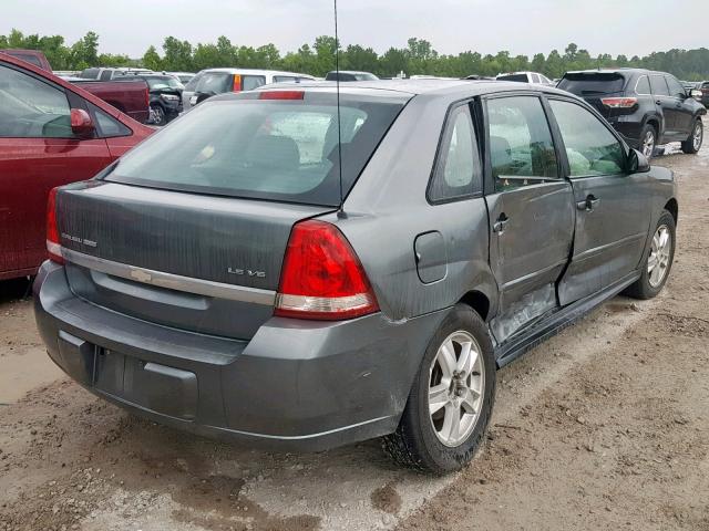 1G1ZT62834F219308 - 2004 CHEVROLET MALIBU MAX გრაფიტი ფოტო 4