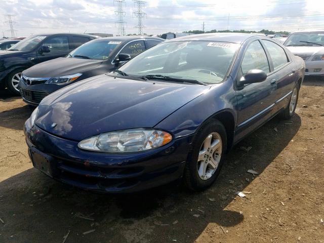2B3HD46R14H687559 - 2004 DODGE INTREPID S Mavi foto 2
