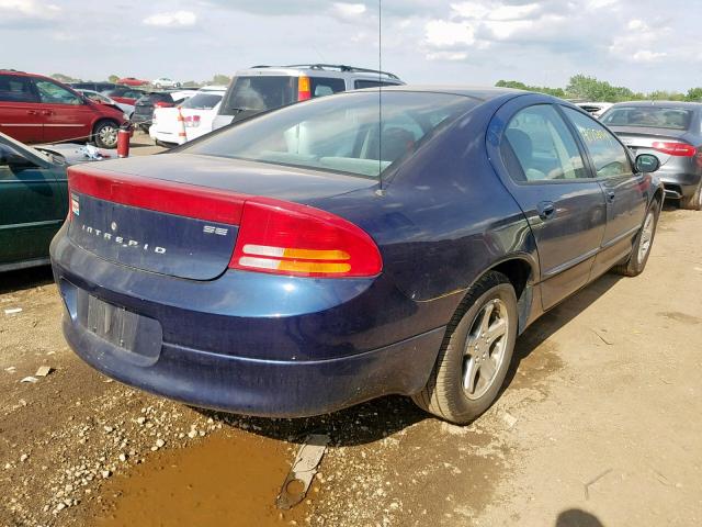 2B3HD46R14H687559 - 2004 DODGE INTREPID S Mavi foto 4