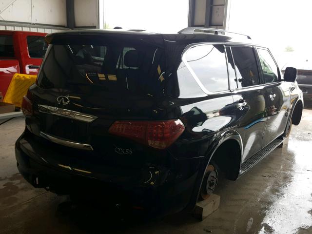 JN8AZ2ND4B9700379 - 2011 INFINITI QX56 BLACK photo 4