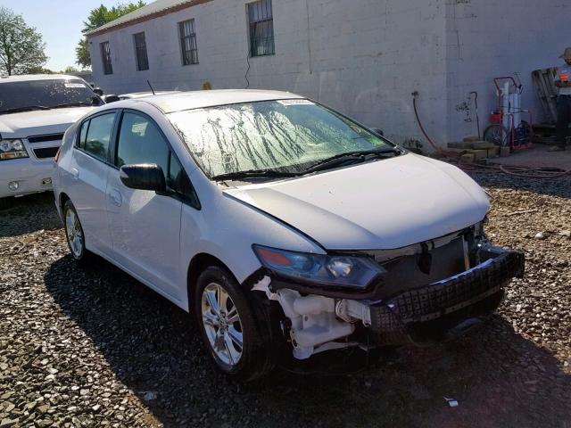 JHMZE2H74AS035490 - 2010 HONDA INSIGHT WHITE photo 2