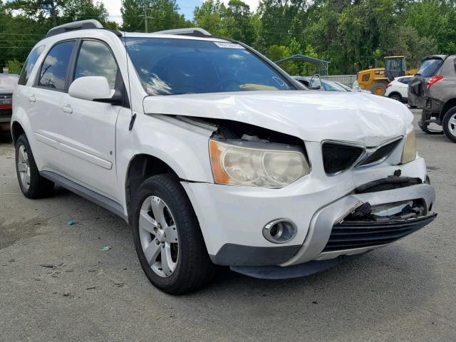 2CKDL73F866117707 - 2006 PONTIAC TORRENT WHITE photo 1