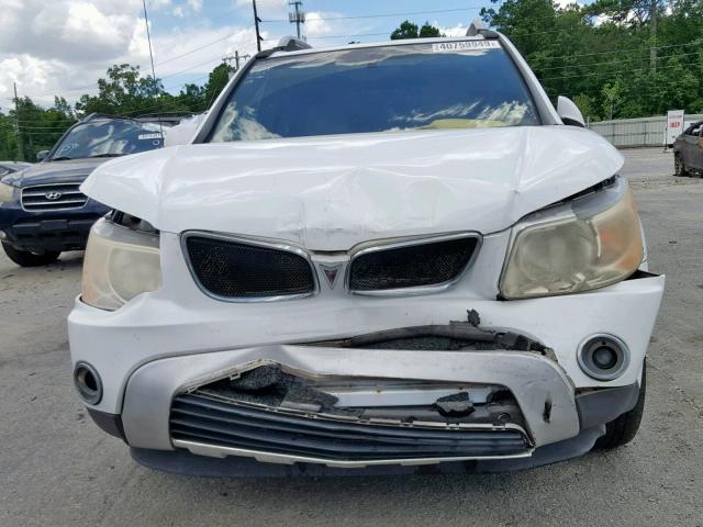 2CKDL73F866117707 - 2006 PONTIAC TORRENT WHITE photo 10