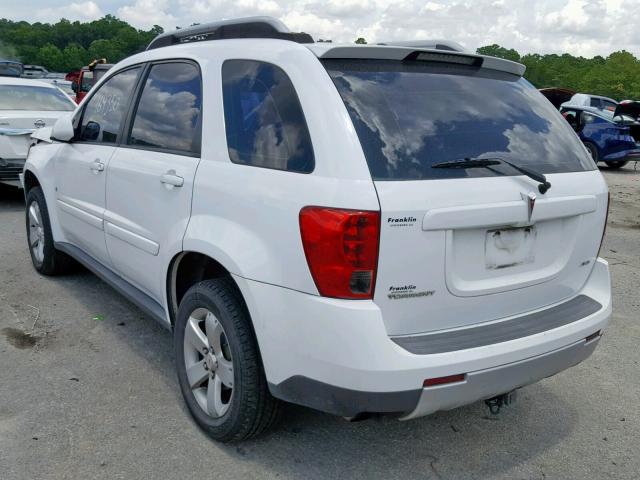 2CKDL73F866117707 - 2006 PONTIAC TORRENT WHITE photo 3