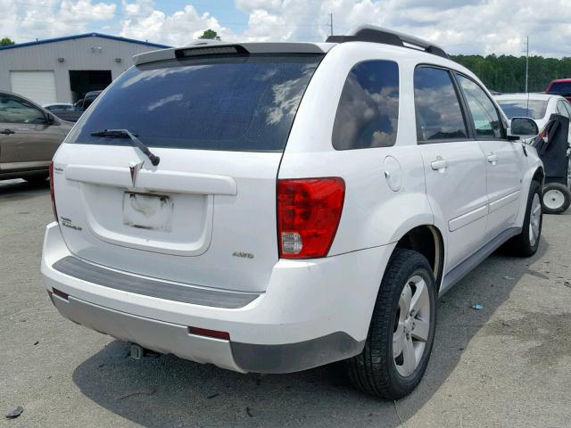 2CKDL73F866117707 - 2006 PONTIAC TORRENT WHITE photo 4