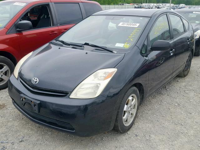 JTDKB20U053109629 - 2005 TOYOTA PRIUS BLACK photo 2