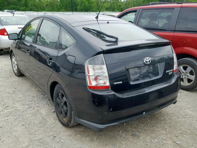 JTDKB20U053109629 - 2005 TOYOTA PRIUS BLACK photo 3