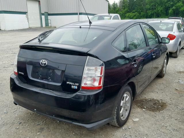 JTDKB20U053109629 - 2005 TOYOTA PRIUS BLACK photo 4