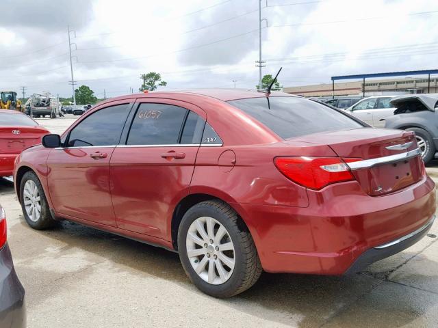 1C3CCBBB3EN185058 - 2014 CHRYSLER 200 TOURIN RED photo 3