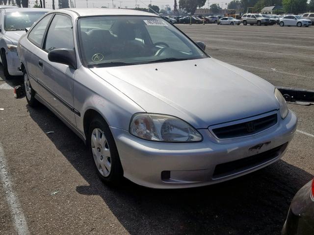 1HGEJ622XYL052204 - 2000 HONDA CIVIC DX SILVER photo 1