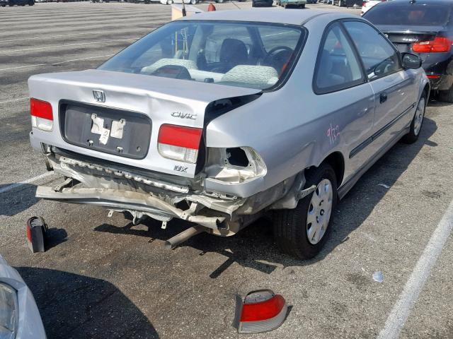 1HGEJ622XYL052204 - 2000 HONDA CIVIC DX SILVER photo 4