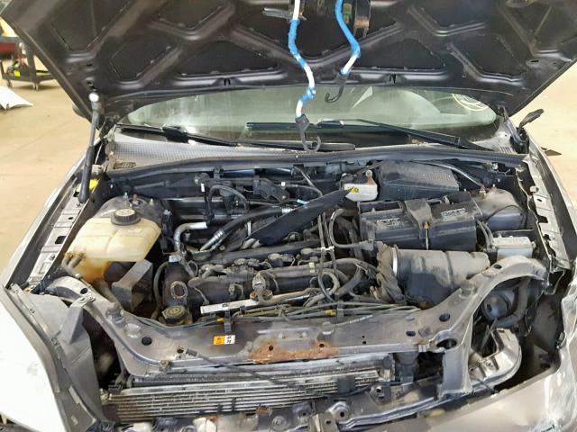 1FAHP34N37W234863 - 2007 FORD FOCUS ZX4 GRAY photo 7