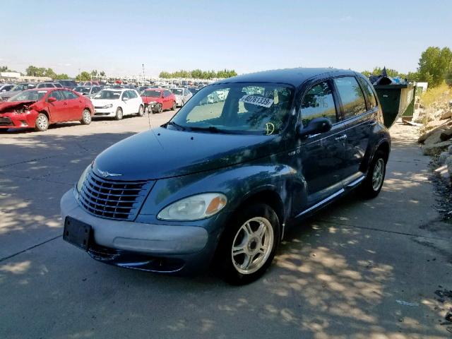 3C4FY48B42T387707 - 2002 CHRYSLER PT CRUISER BLUE photo 2