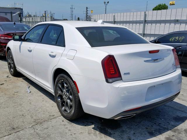 2C3CCAGG4KH648490 - 2019 CHRYSLER 300 S WHITE photo 3